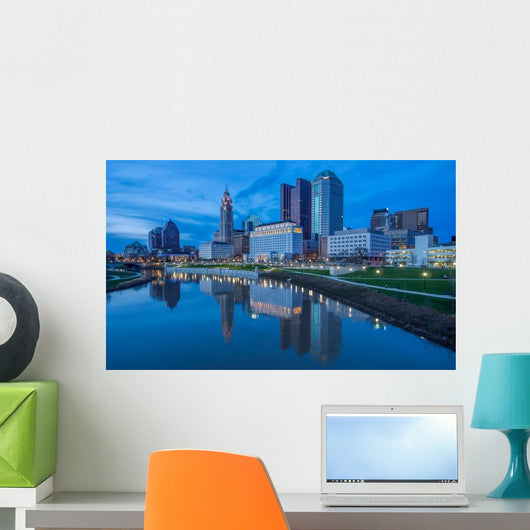 Columbus Ohio Skyline Wall Decal
