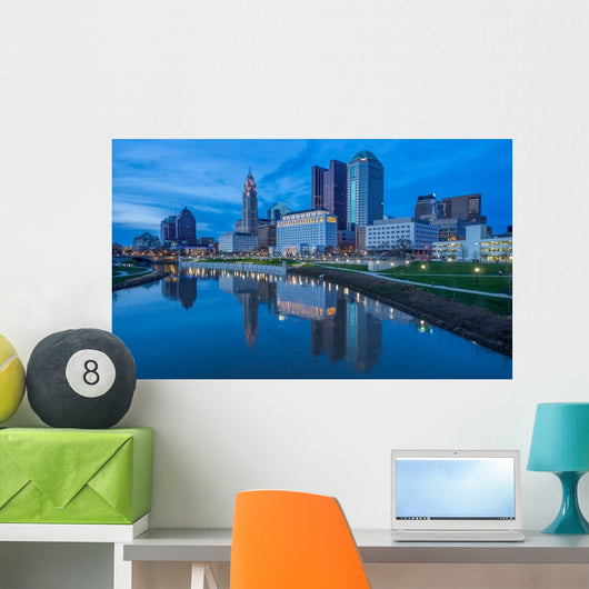 Columbus Ohio Skyline Wall Decal