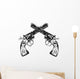 Magnum Guns Wall Decal