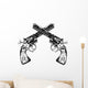 Magnum Guns Wall Decal