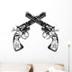 Magnum Guns Wall Decal