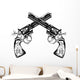 Magnum Guns Wall Decal