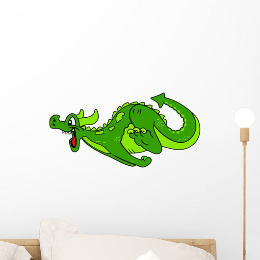 Running Dragon Wall Decal