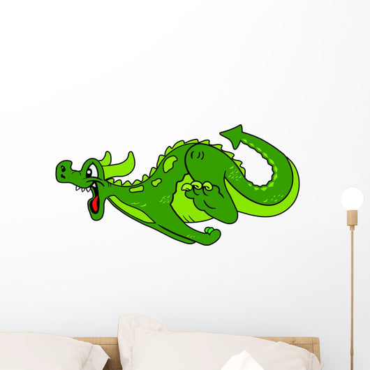 Running Dragon Wall Decal