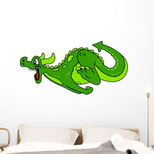 Running Dragon Wall Decal