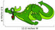 Running Dragon Wall Decal