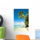 Tropical Beach Wall Decal Design 1