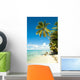Tropical Beach Wall Decal Design 1