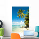 Tropical Beach Wall Decal Design 1