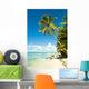 Tropical Beach Wall Decal Design 1