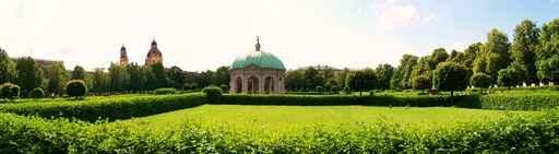 Panorama Hofgarten M Nchen Wall Decal