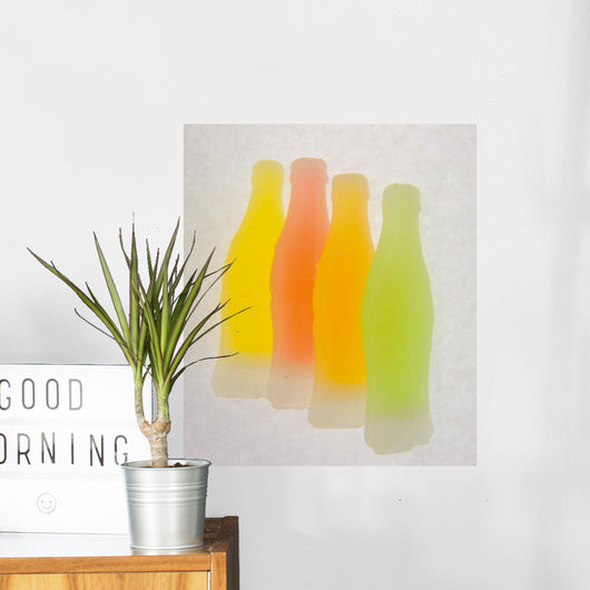 Wax Bottles Wall Decal
