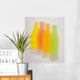Wax Bottles Wall Decal