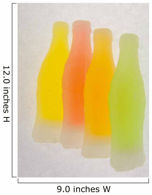 Wax Bottles Wall Decal