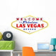 Las Vegas Sign Wall Decal