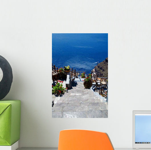 Into Caldera Wall Decal