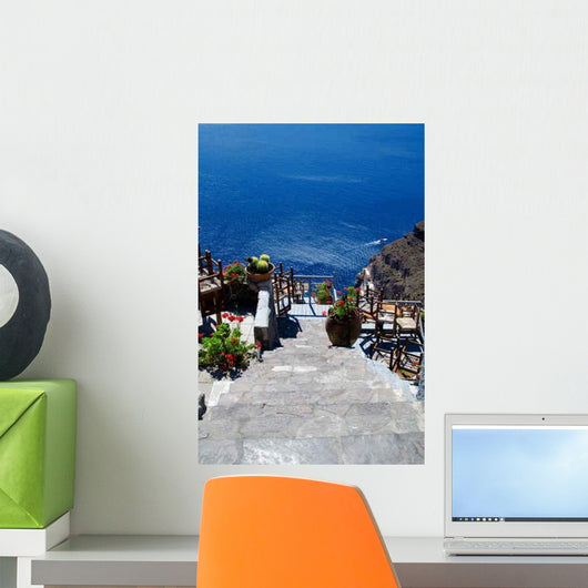Into Caldera Wall Decal