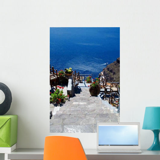 Into Caldera Wall Decal