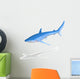 Blue Shark Wall Decal