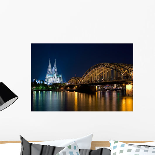 Cologne Hohenzollern Bridge Wall Decal