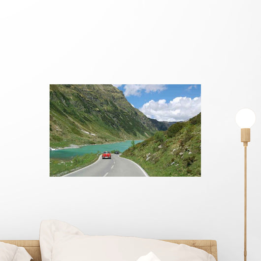 High Alpine Road Wall Decal