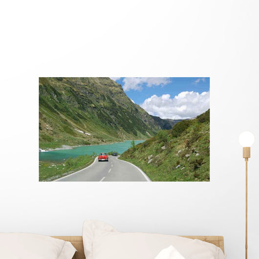 High Alpine Road Wall Decal