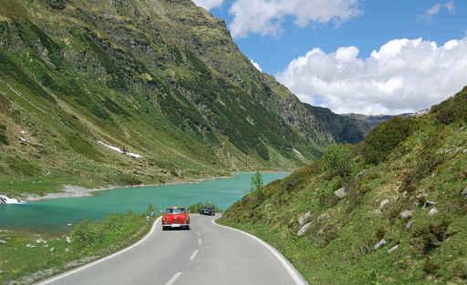High Alpine Road Wall Decal