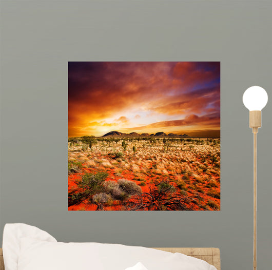 Sunset Desert Beauty Wall Decal
