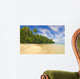 Tropical Beach Huahine French Wall Decal
