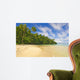 Tropical Beach Huahine French Wall Decal