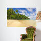 Tropical Beach Huahine French Wall Decal
