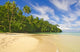 Tropical Beach Huahine French Wall Decal