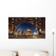City Skyline Bubble Wall Decal