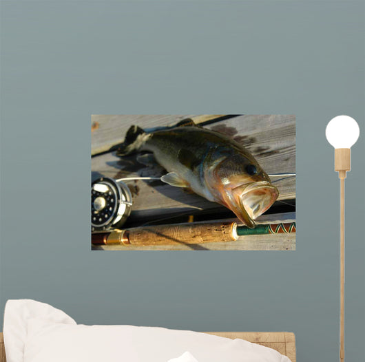 Bass-fishing Wall Decal