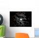 Full Moon and Clouds Wall Decal Design 1