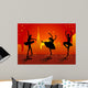 Ballerina Silhouettes Wall Decal
