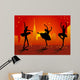 Ballerina Silhouettes Wall Decal