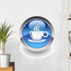 Coffee Break Glossy Icon Wall Decal