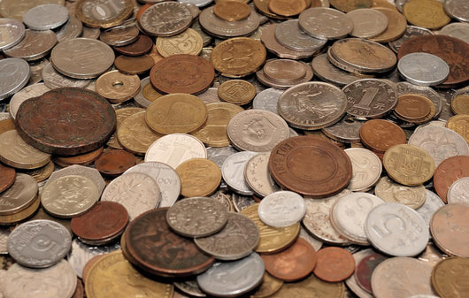 Coins Collection Wall Decal