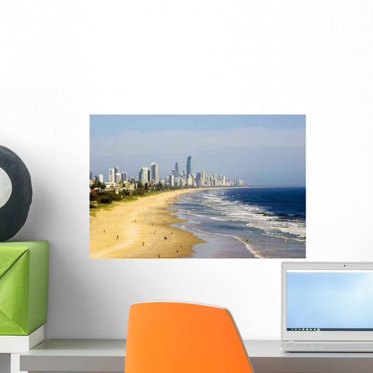 Gold Coast Beaches Wall Decal