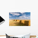 Square Hay Bales Wall Decal