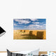 Square Hay Bales Wall Decal