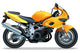 Yellow Motorcycle Wall Decal
