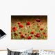 Poppies Field Wall Decal