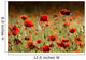 Poppies Field Wall Decal