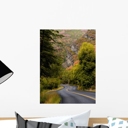 Mountain Road Wall Decal