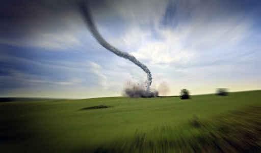 Tornado Wall Decal Design 1