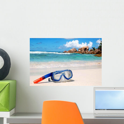 Snorkeling Wall Decal