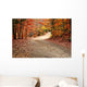 Autumn Landscape with Path Wall Decal