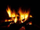 Fire Black Wall Decal